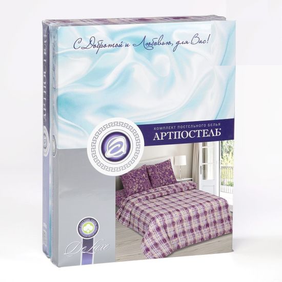 Семейный комплект постельного белья Марсала DE LUXE поплин наволочки 70x70 см