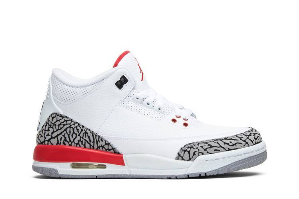 Кроссовки Jordan Air Jordan 3 Retro Hall Of Fame (Женская размерная сетка)