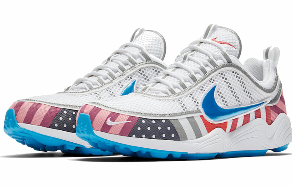 Кроссовки Parra X Nike Zoom Spiridon Collab