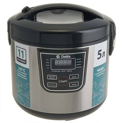Мультиварка DELTA DL-6527 черная