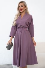 Платье Турин (сливовый)-46р-р Р11-1222 Nikol