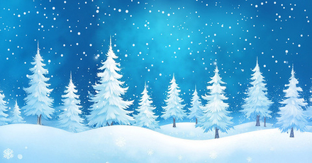 Занавес "Зима" арт. з200-9