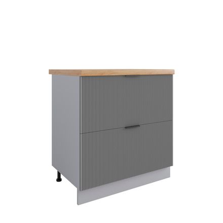 Кухня Модуль СКБ 800 Мелисса Графит Скин