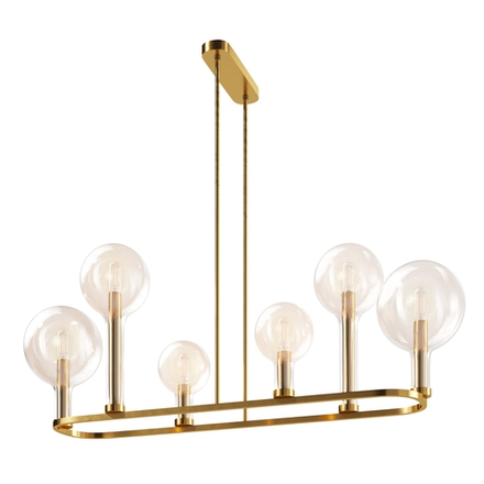 Люстра на штанге Maytoni   MOD333PL-06BS1
