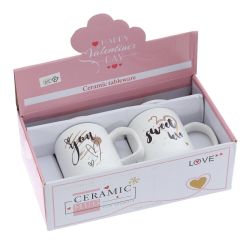 GAEM Набор из 2-х кружек, 300 мл, L12 W8 H12,5 см, 4в.