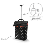 Сумка-тележка trolley m mixed dots