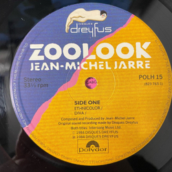 Винтажная виниловая пластинка LP Jean Michel Jarre Zoolook (Англия 1984)
