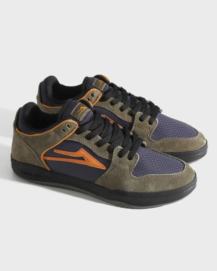 Кеды Lakai Telford Low: Ivy Graystone Orange (Q4-25)