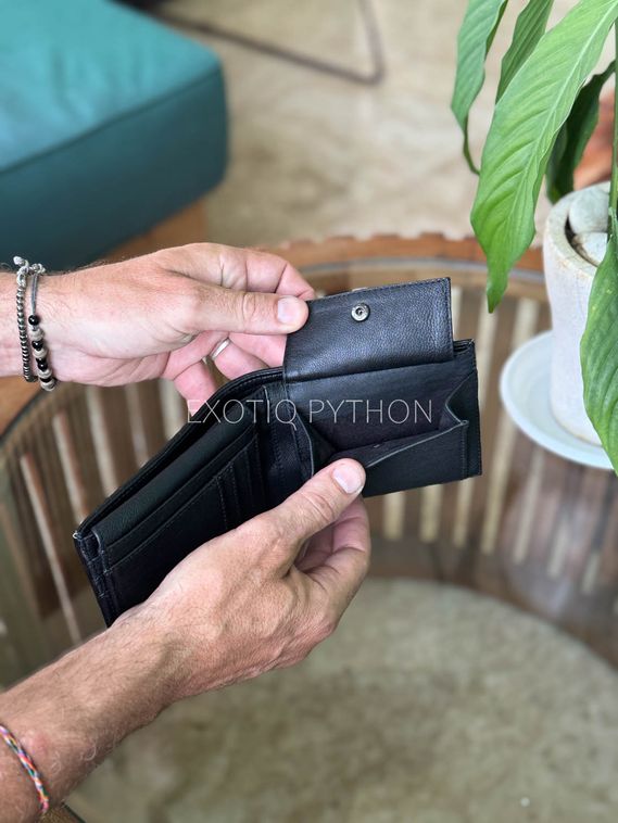 Бифолд кошелек из кожи крокодила WA-200