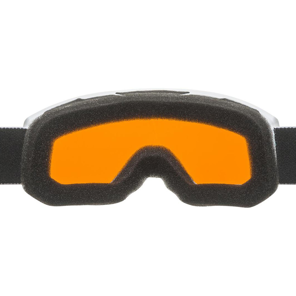 Очки горнолыжные ALPINA Scarabeo Jr. White Matt/Orange S2 (б/р)