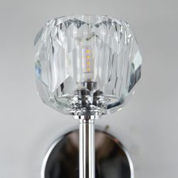 Бра Boule De Cristal Single Sconce Chrome By Imperiumloft