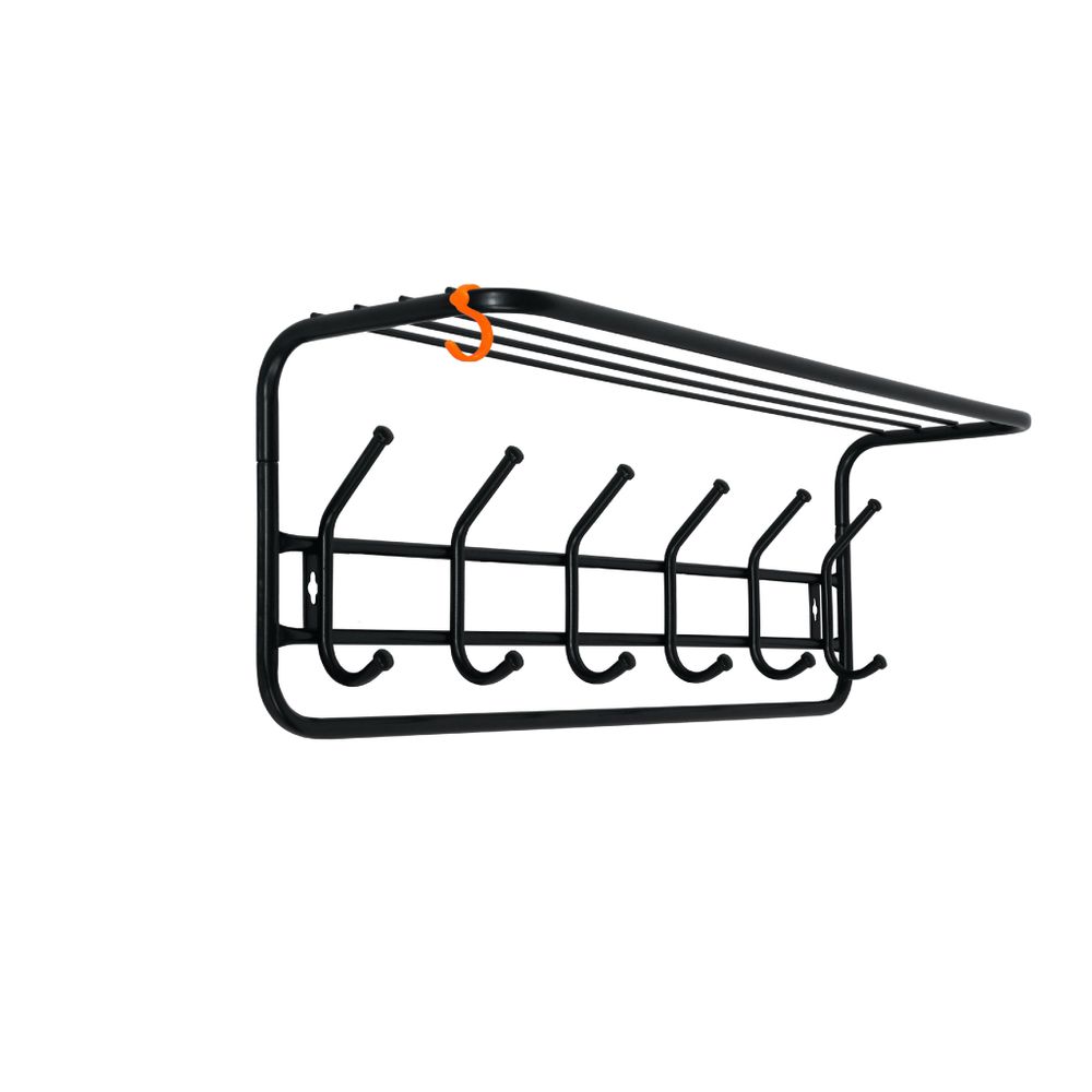 Вешалка с полкой 80 см