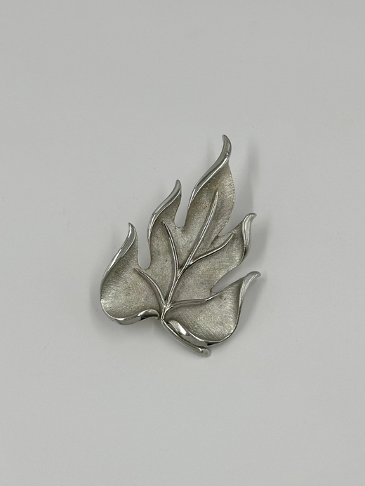 Брошь Листик