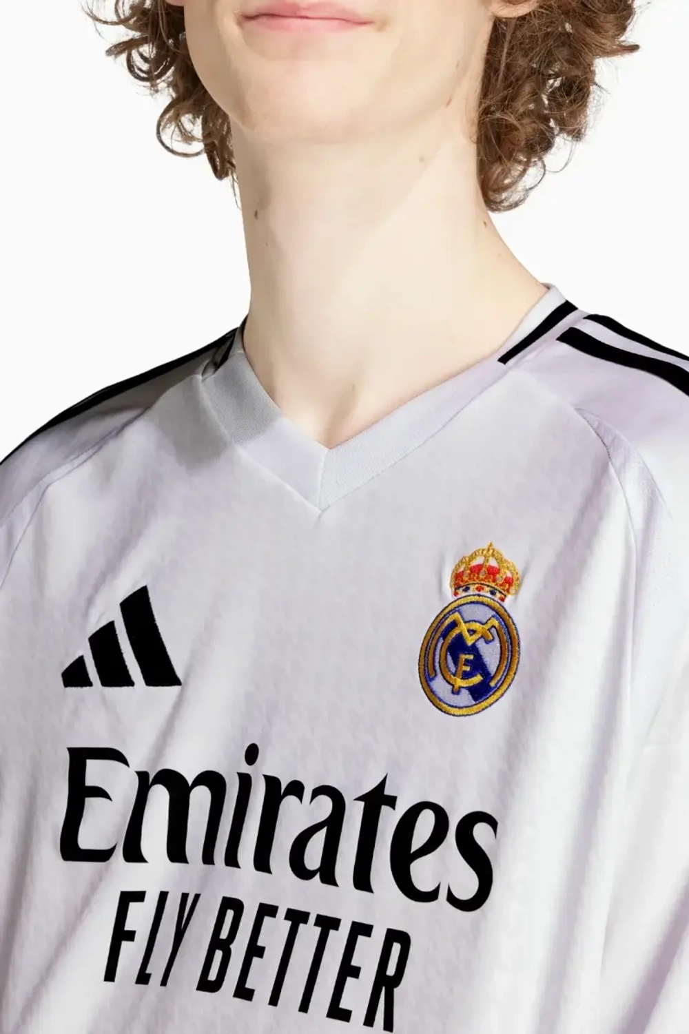 Футболка adidas Real Madrid 24/25 Home  LS - белый