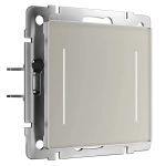 Умный сенсорный выключатель двухклавишный (дымчатый) W4523641