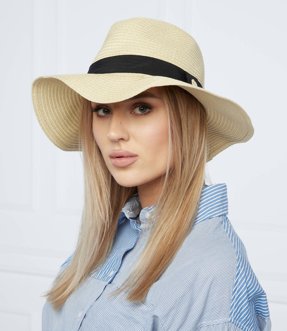 шляпа Melissa Odabash - песочный(Fedora CR)