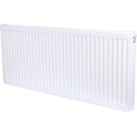 Радиатор панельный профильный ROMMER Ventil тип 11 - 500x2200 мм (подключение нижнее, цвет белый)