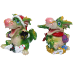 Фигурка «Новогодний Дракоша» 12,5*12*10 см, микс