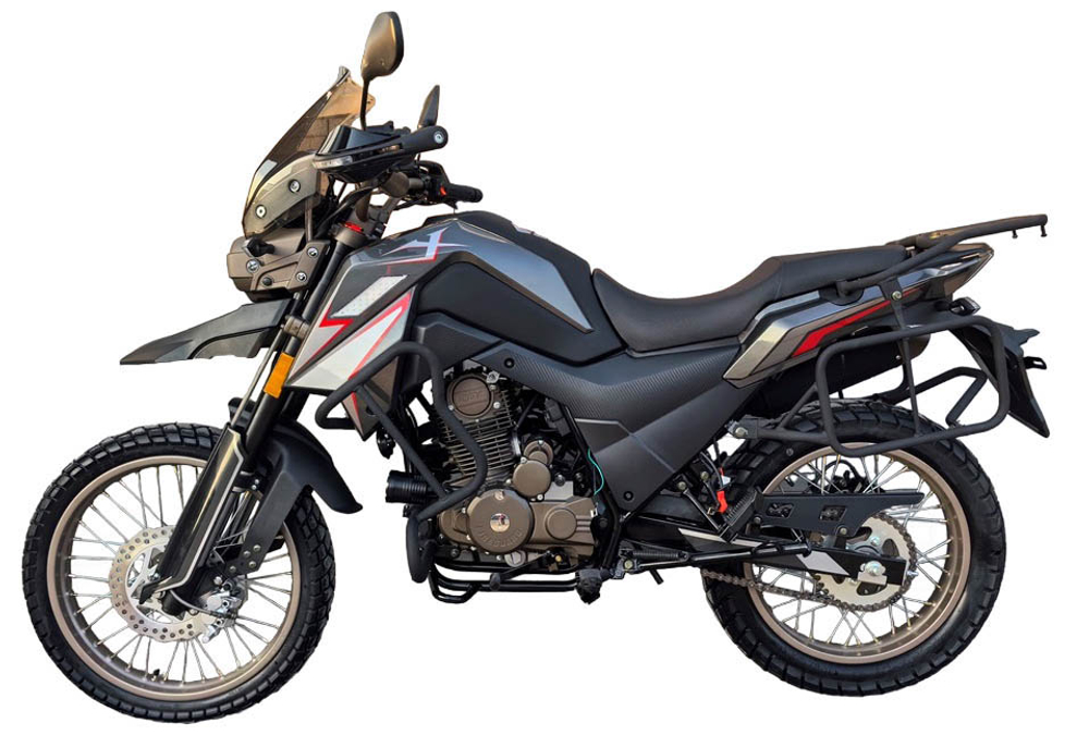 Мотоцикл FIREGUARD 250 TRAVEL с ПТС (+ БАГАЖНИК) (SHINERAY)