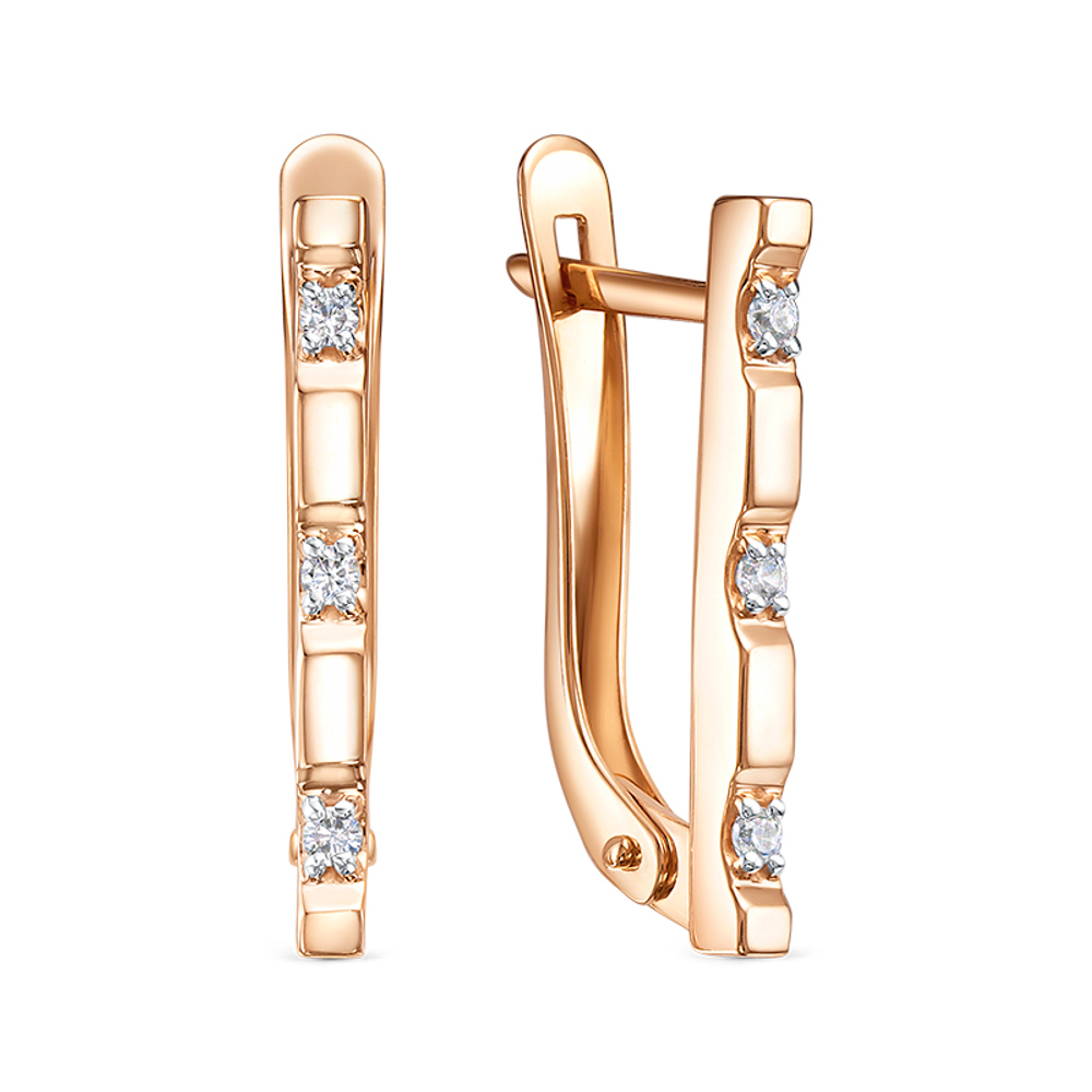 Серьги из золота 585 пробы