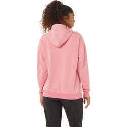 Женская теннисная куртка Asics Big Asics OTH Hoodie W - peach petal/slate grey
