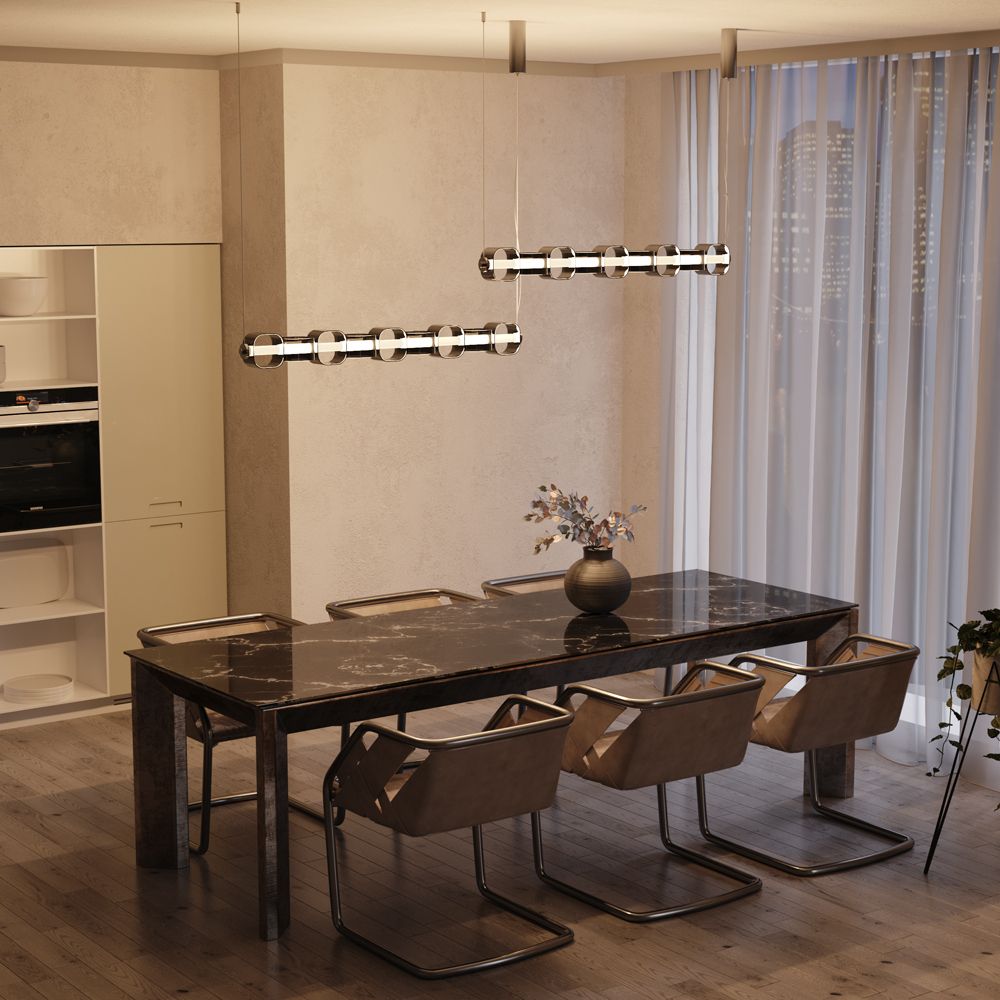 Светильник подвесной светодиодный Maytoni Ritmo MOD381PL-L45CH3K