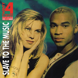 LP: Twenty 4 Seven Featuring Stay-C And Nance — «Slave To The Music» (1993/2022) [Crystal Clear & Bl