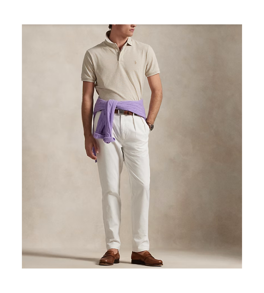 Классический крой стрейч-поло Oxford Mesh Сохраните свой список желаний Polo Ralph Lauren