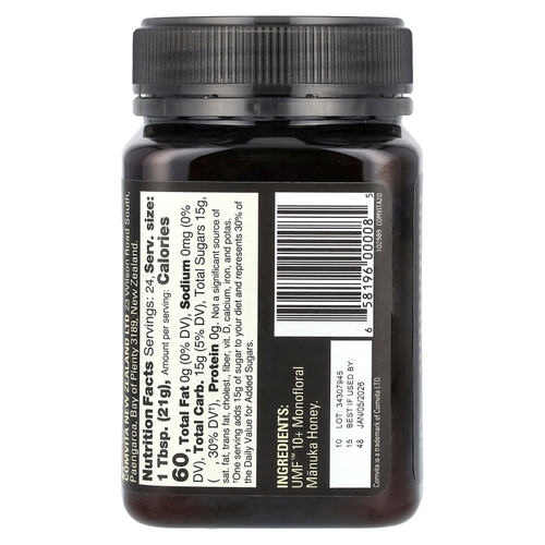 Comvita, мед манука, UMF™ 10+, MGO 263+, 500 г (17,6 унции)