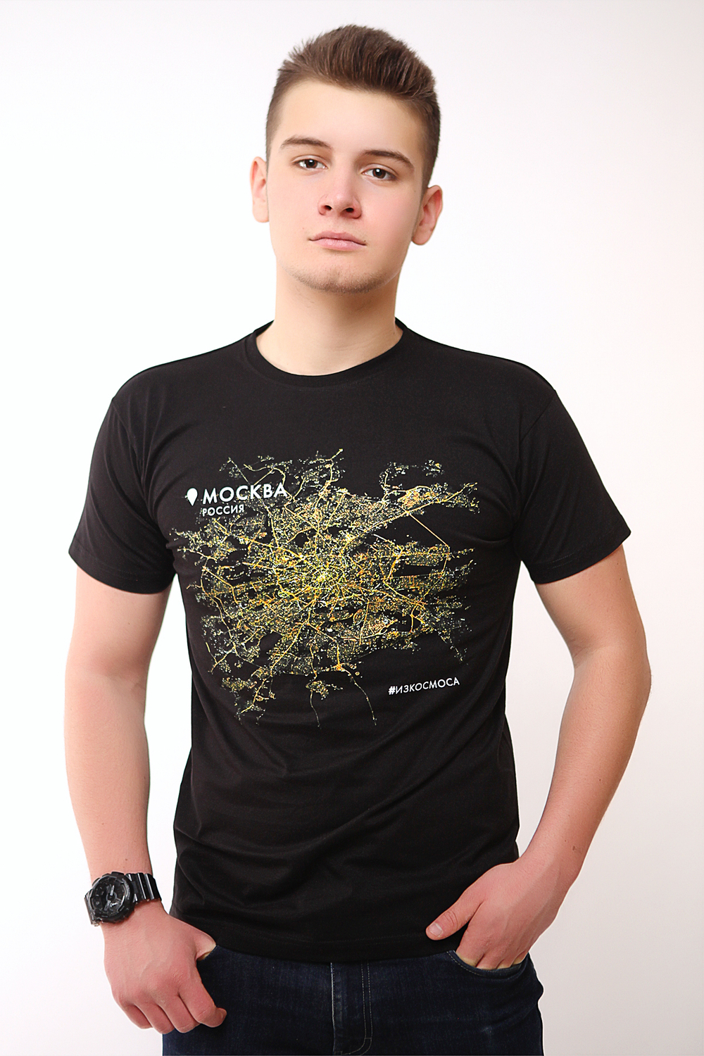 Футболка  "Москва ИЗКОСМОСА"