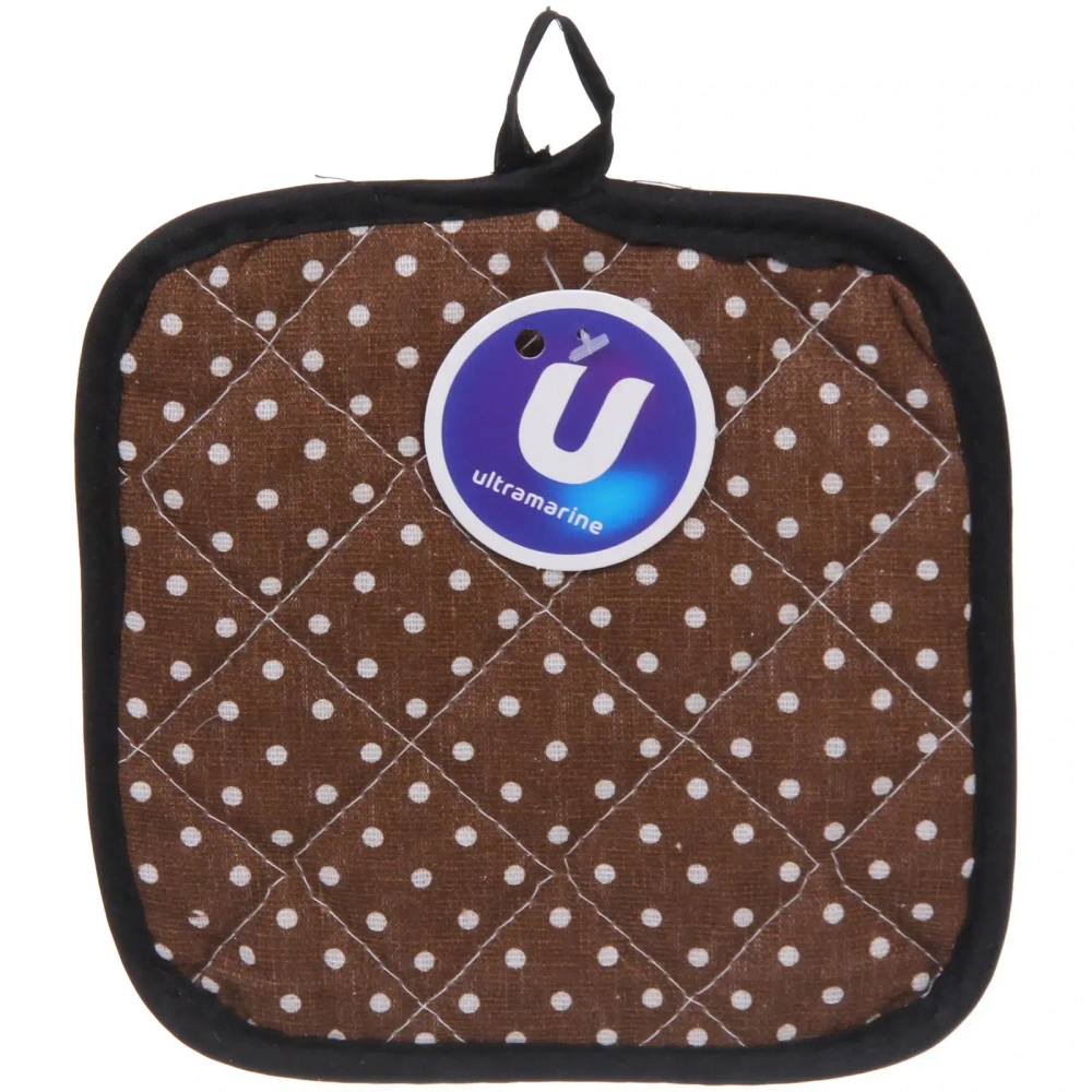 Прихватка 17,5*17,5см «HomeStyle», цвет шоколадный