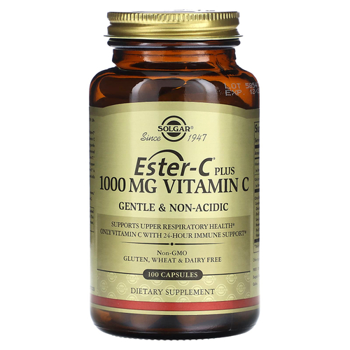Solgar, Ester-C Plus, витамин C, 1000 мг, 100 капсул