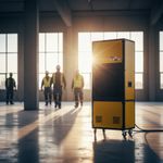 Осушитель воздуха DH 7160 Omega Air Control промышленный - [до 166 л. за сутки / для S≈500 м²]