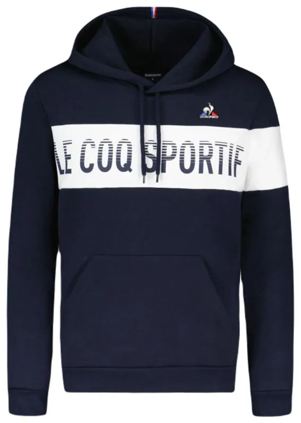 Куртка теннисная Le Coq Sportif BAH Hoody N°1 SS23 - sky captain/new optical