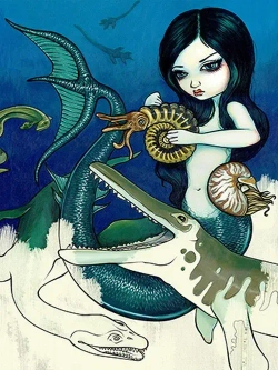 Jasmine Becket-Griffith Mermaids Coloring Book