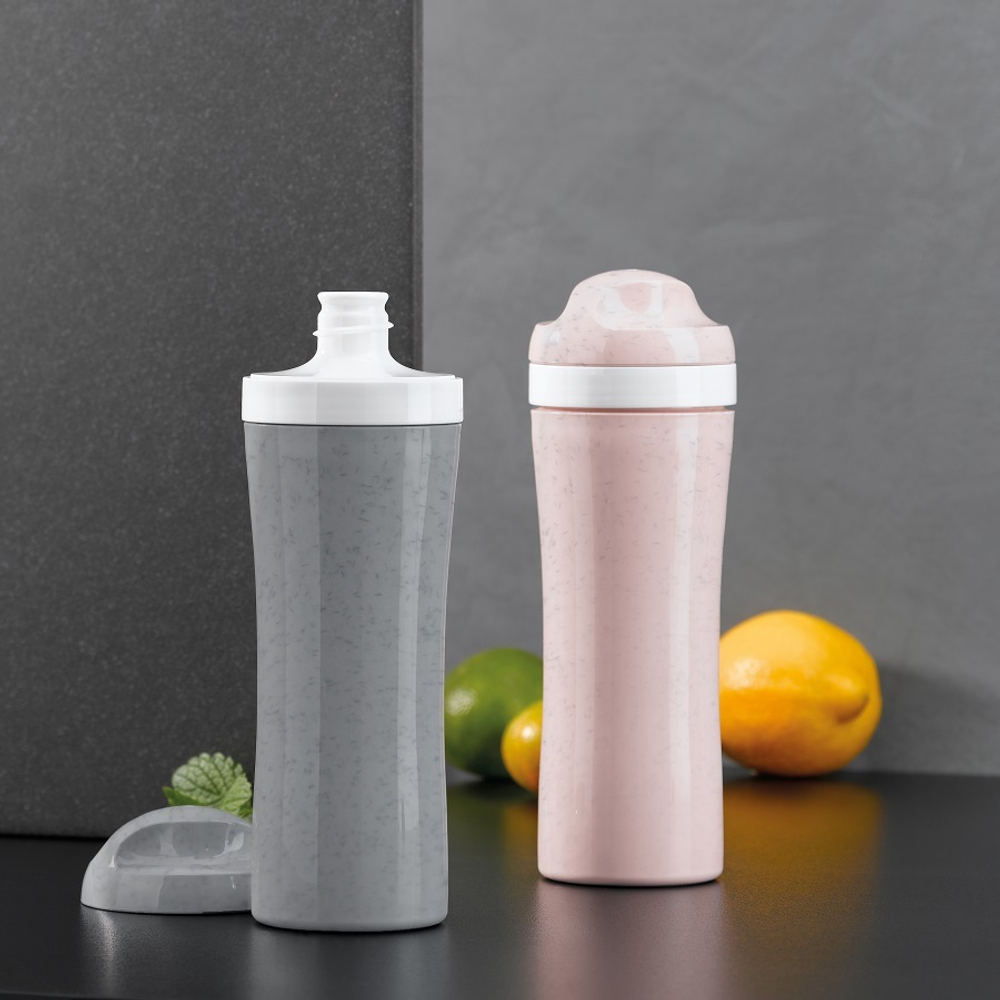 Бутылка oase, organic, 425 мл, розовая
