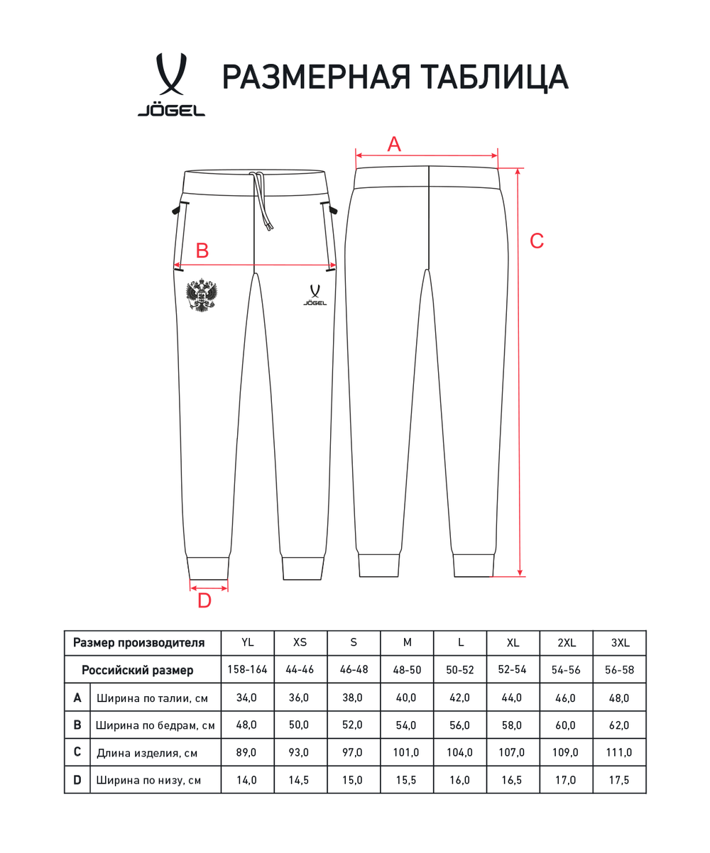 Брюки NATIONAL Cotton Pants, темно-синий