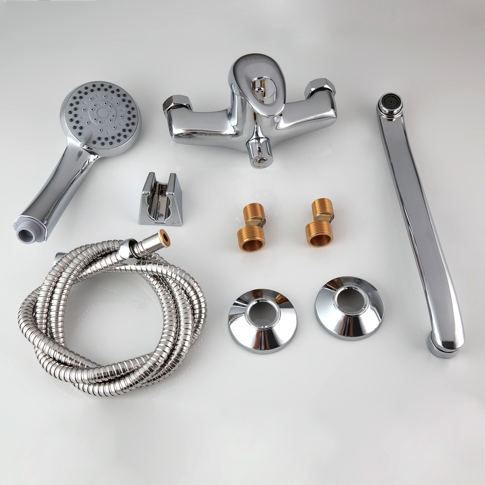 Смеситель для ванны и раковины 40к F2203 FRAP (S излив, хром, латунь)