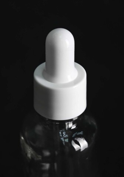 Белая пипетка 18/410 гладкая пластиковая