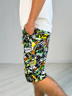 Шорты для мальчика подростковые "Слова"