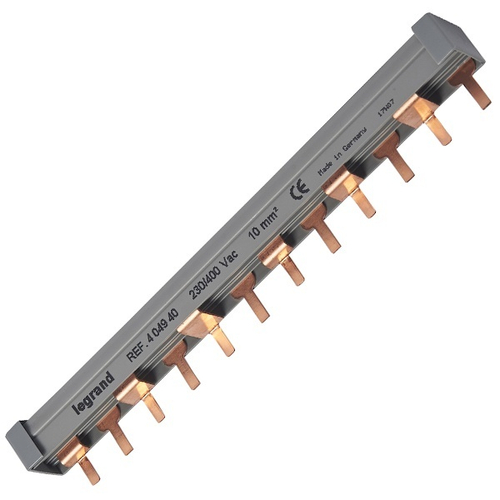 Распределительная гребёнчатая шина HX3 2-полюсная 12 модулей на 3 фазы (N L1 N L2 N L3) Legrand 404940