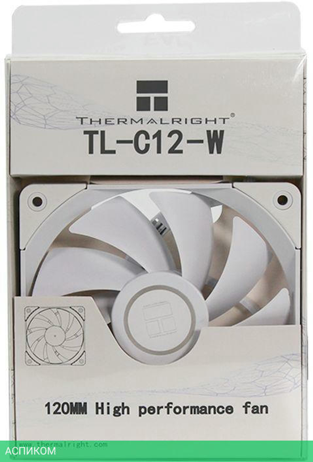 Вентилятор для корпуса Thermalright TL-C12-W белый