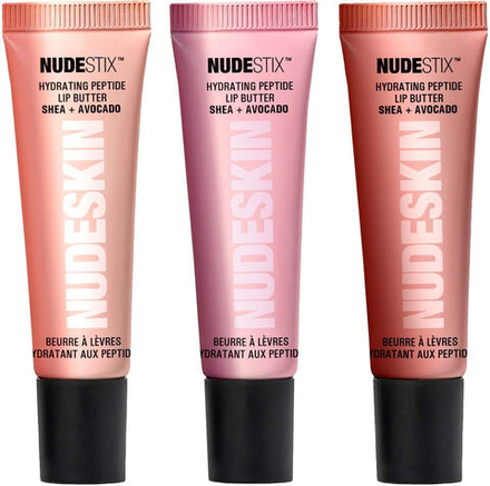 Nudeglow Lip Set 3 pcs Hydrating Peptide Lip Butter
