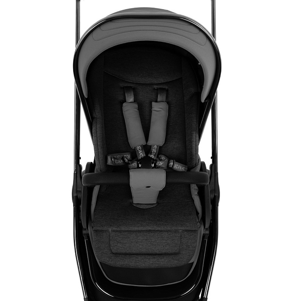 Pituso Коляска 2 в 1 Mayla Luxury Dark Grey