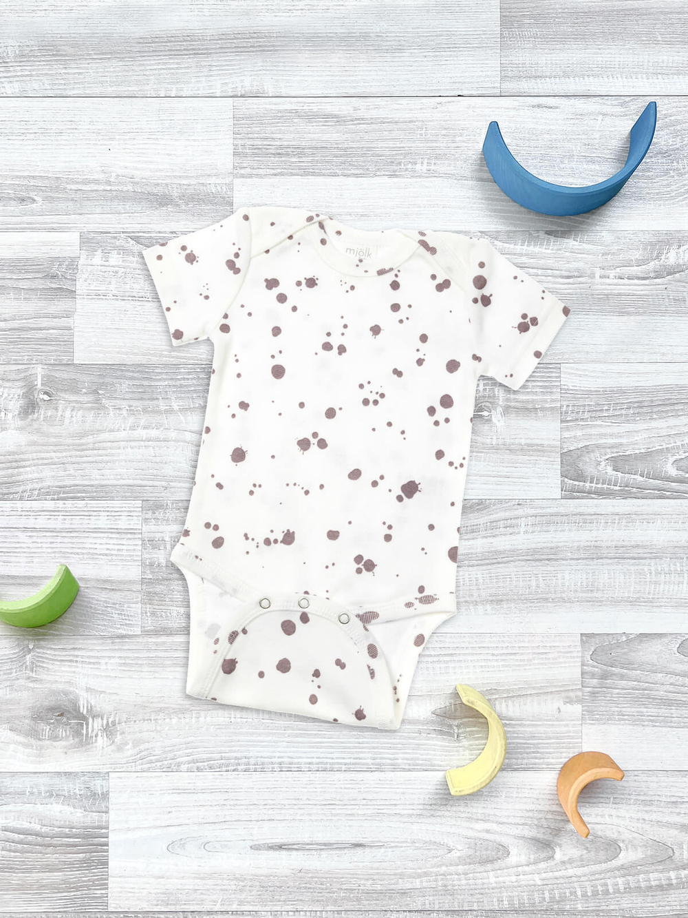 Боди Mjölk Кляксы
