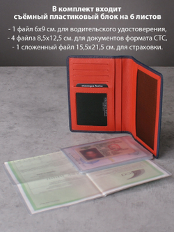 295 R - Обложка для документов с RFID защитой