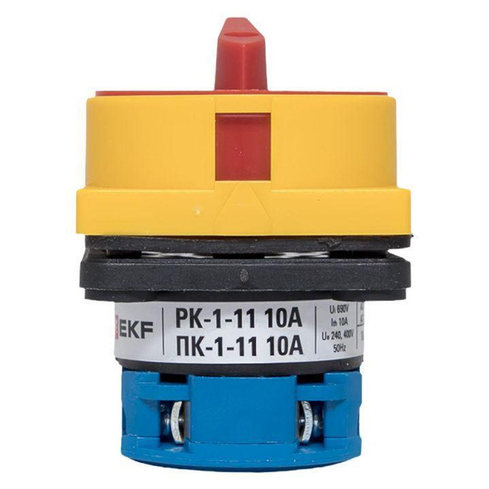 Переключатель кулачковый ПК-1-11 10А 1п "0-1" с блокировкой IP65 PROxima EKF pk-1-11-10-a65