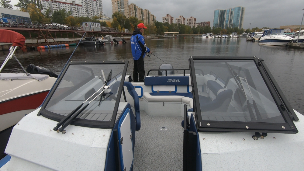 Алюминиевый катер BERKUT Active DC