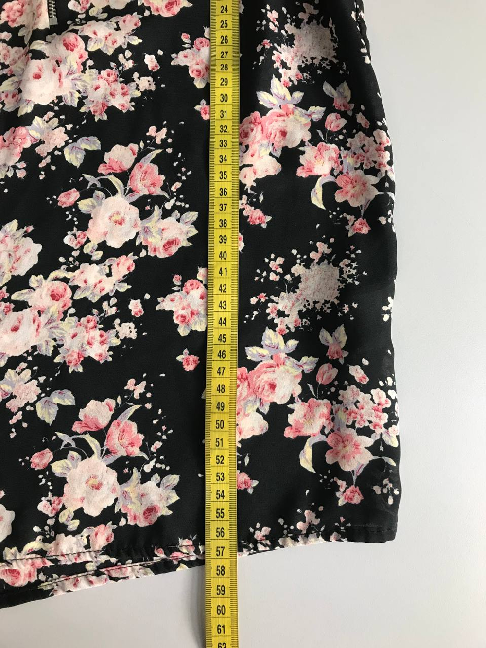 Топ Tally Weijl с цветочным принтом, маркировка 38, визуально на 44 размер