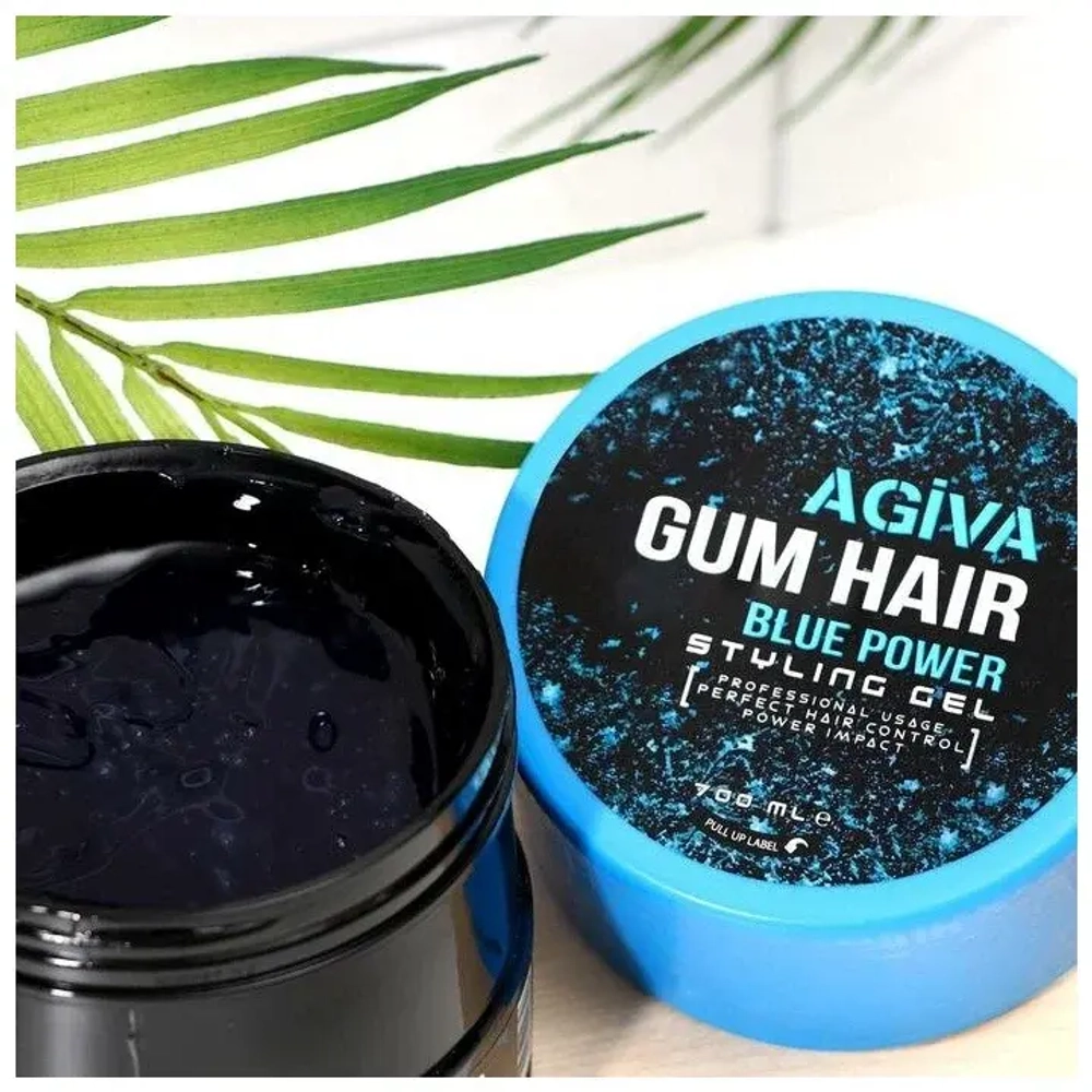 AGIVA Hair Gum Blue Power 04+ Гель для укладки волос 700 мл